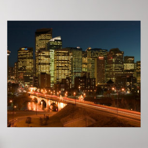 Póster Canadá, Alberta, Calgary: Centro de Calgary,
