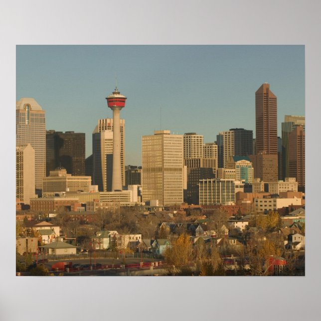 Póster Canadá, Alberta, Calgary: Cielo desde 2 (Frente)