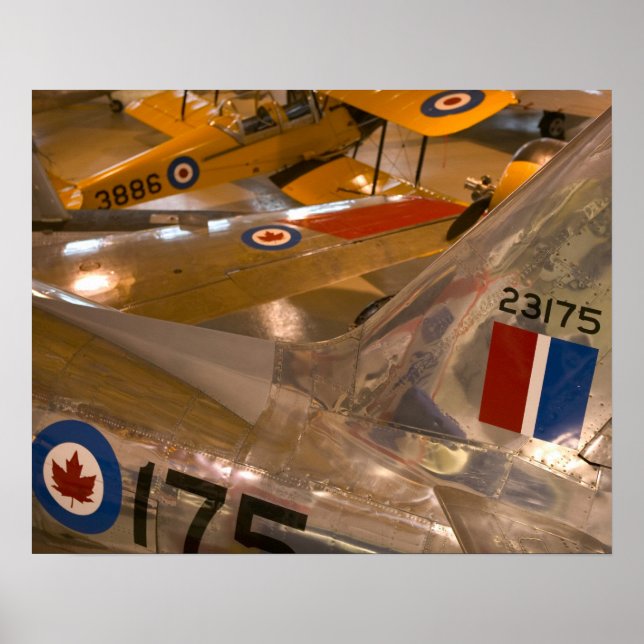 Póster Canadá, Alberta, Calgary: Museo Aero Espacial de (Frente)