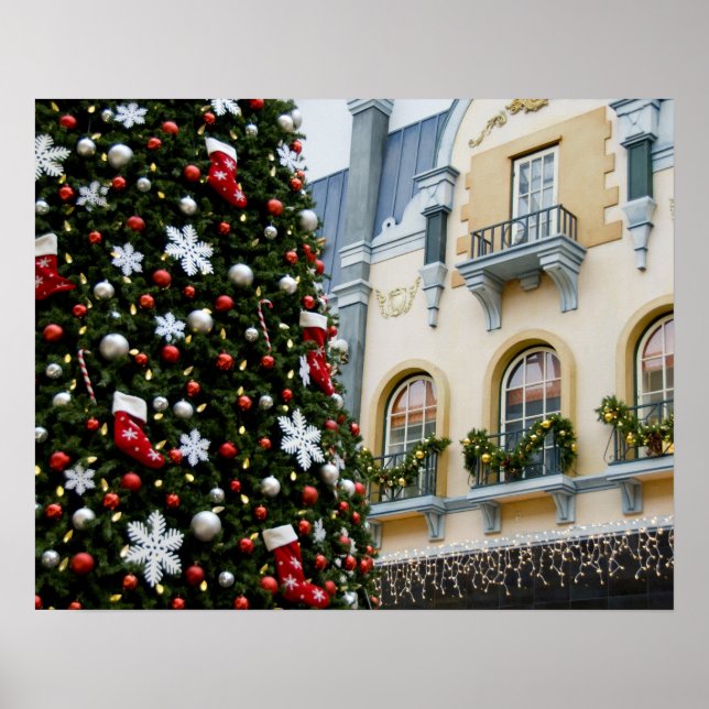 Póster Canadá, Alberta, Edmonton. West Edmonton Mall. (Frente)