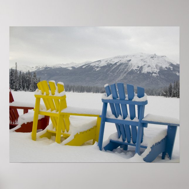 Póster Canadá, Alberta, Jasper, Jasper NP. Fairmont (Frente)