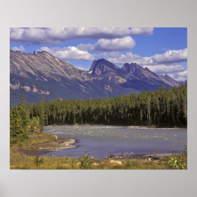 Póster Canadá, Alberta, Parque Nacional Jasper. Enorme (Frente)
