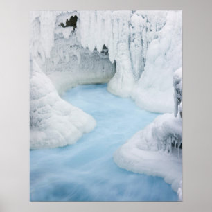 Póster Canadá, Alberta, Parque Nacional Jasper. La