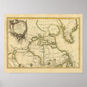 Póster Canada and Greenland