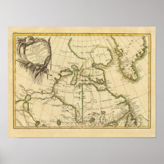 Póster Canada and Greenland