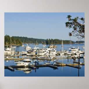 Póster Canada, BC, Gulf Islands, Salt Spring Island,