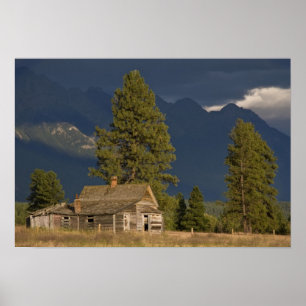 Póster Canadá, Columbia Británica, Kootenay Rockies,
