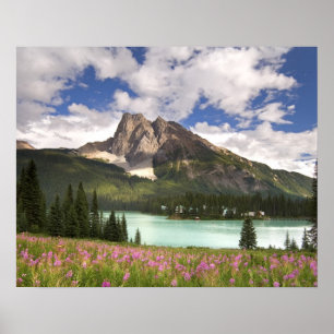 Póster Canadá, Columbia Británica, Parque Nacional Yoho. 