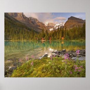 Póster Canadá, Columbia Británica, Parque Nacional Yoho.