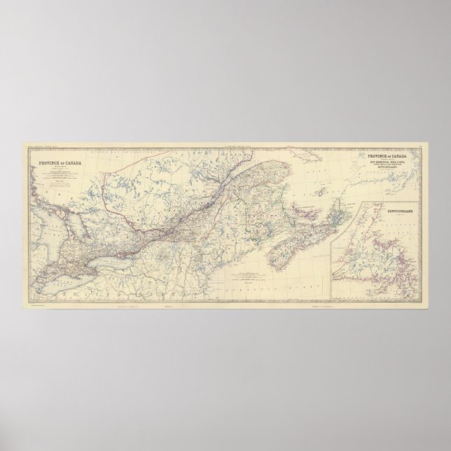 Póster Canadá compuesto (Frente)