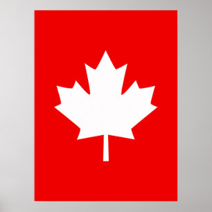 Póster Canada Established 1867 150 Years Style