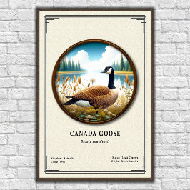 Póster Canada Goose Zoology Series Poster