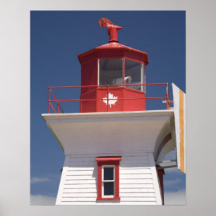 Póster Canadá, Isla del Príncipe Eduardo, Victoria.