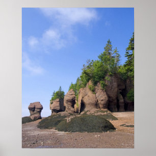Póster Canada, New Brunswick, Hopewell Cape, Bay of