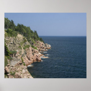 Póster Canadá, Nueva Escocia, Isla del Cabo Bretón, Cabot