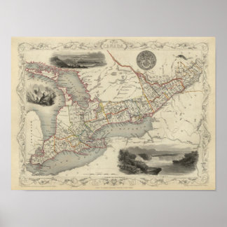 Póster Canadá Occidental