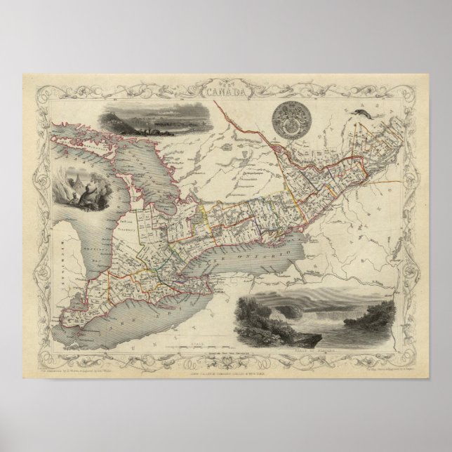 Póster Canadá Occidental (Frente)
