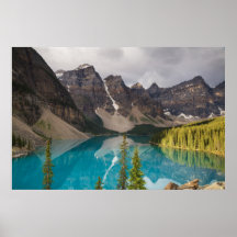 Canadá - poster del lago Moraine