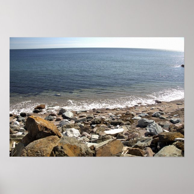 Póster Canadá, Quebec. VIA Rail Canada train (Frente)