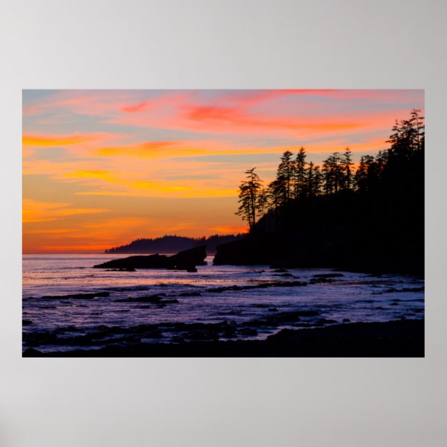 Póster Canadá, Reserva del Parque Nacional del Pacífico,  (Frente)