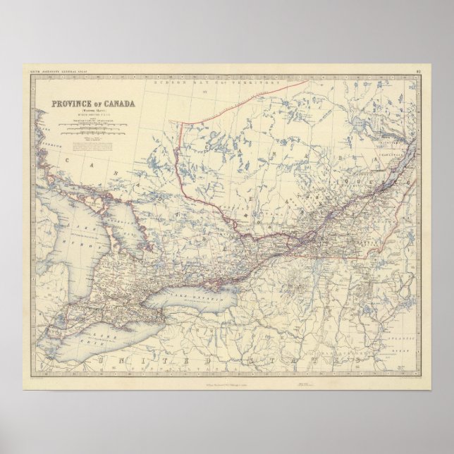 Póster Canadá W (Frente)