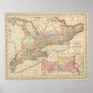 Póster Canada West Upper