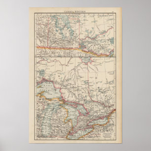 Póster Canada Western