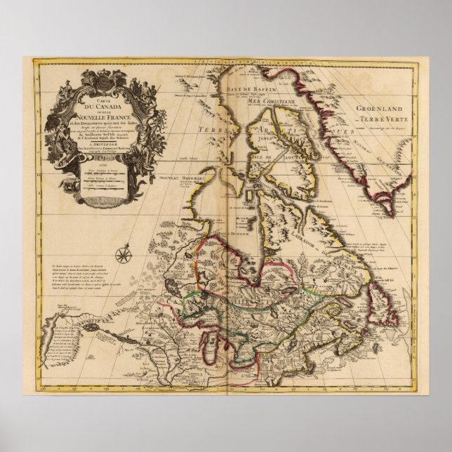 Póster Canadá y Estados Unidos (Frente)