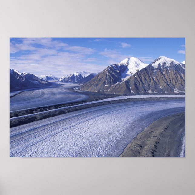 Póster Canada, Yukon Territory, Kluane National Park. (Frente)