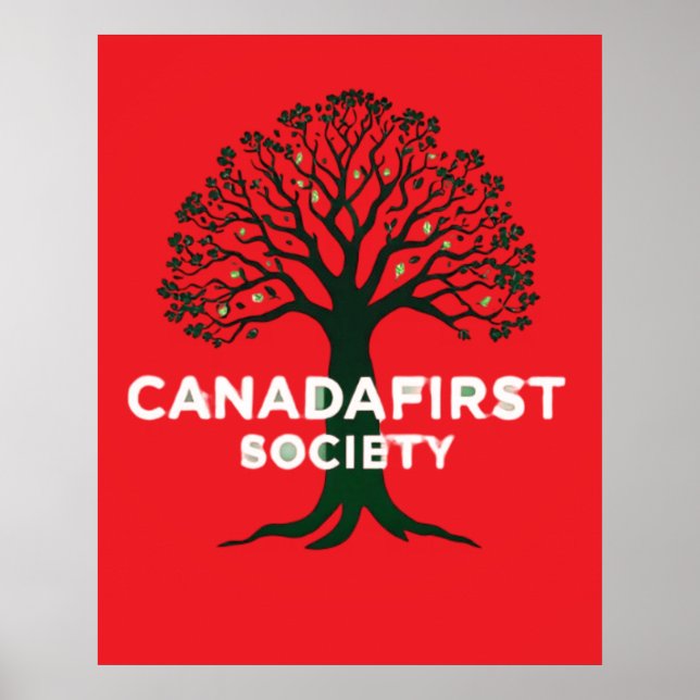 PÓSTER CANADAFIRST SOCIETY (Frente)