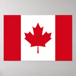 Póster Canadian Flag