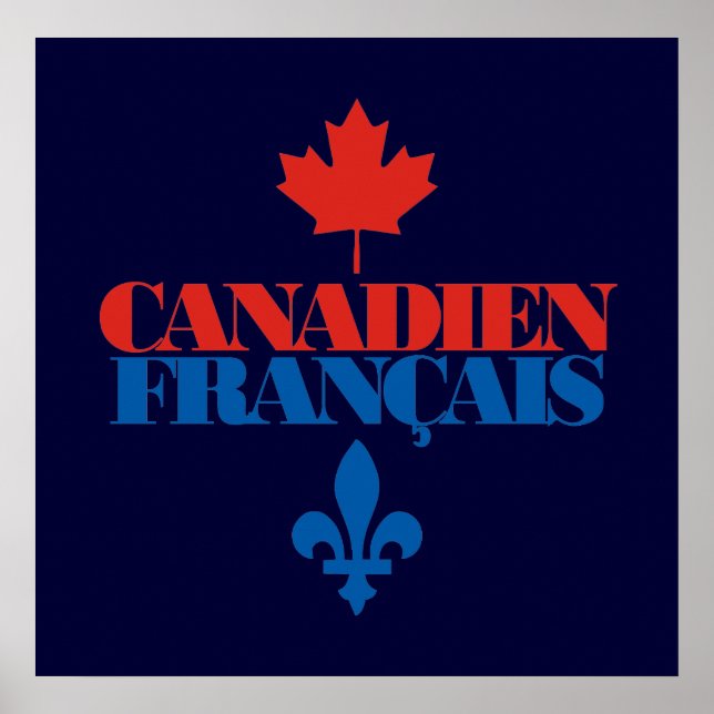 Póster Canadien Francais 3 (Frente)