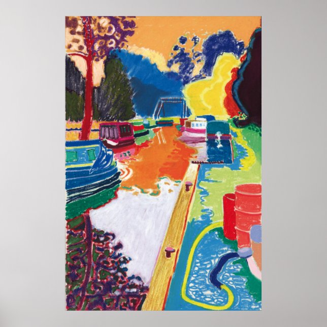 Póster Canal at Dundas (Frente)