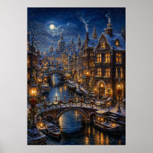 Póster Canal Barrio de Yuletime III - Barrio del Canal