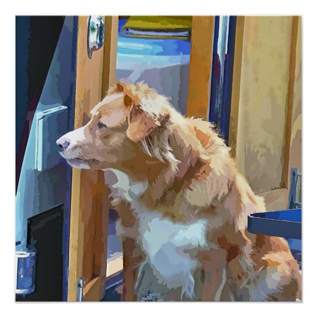 PÓSTER CANAL BOATS (Anverso)