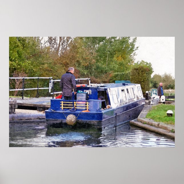 PÓSTER CANAL BOATS (Frente)