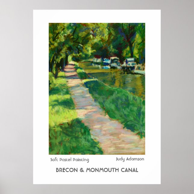 Póster Canal Brecon y Monmouth Imprimir/Poster. (Frente)