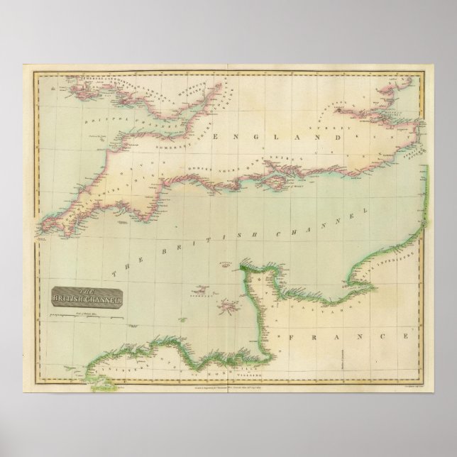 Póster Canal británico (Frente)