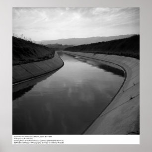 Póster Canal cerca de UC Davis, 1966