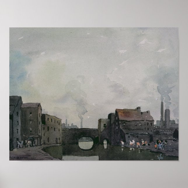 Póster Canal de Birmingham (Frente)