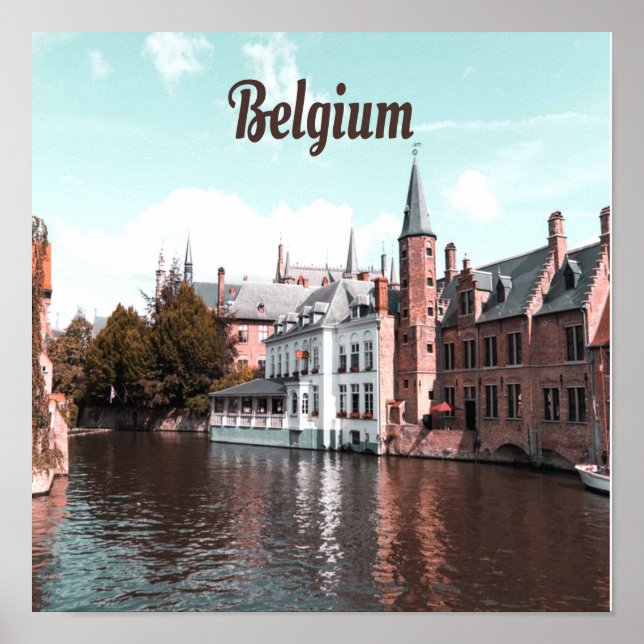 Póster Canal de Bruselas (Frente)