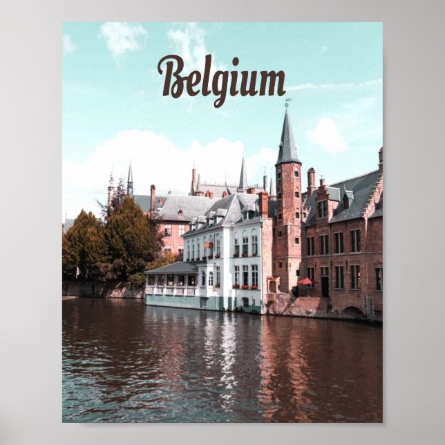 Póster Canal de Bruselas (Frente)