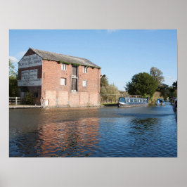 Póster Canal de Llangollen Inglaterra