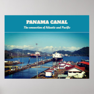 Póster Canal de Panamá