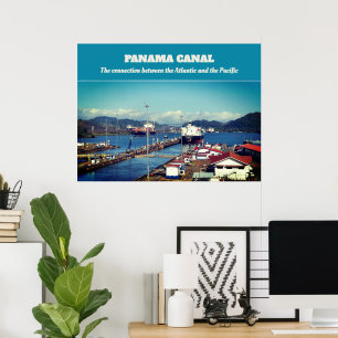 Póster Canal de Panamá