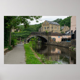 Póster Canal de Rochdale, Luddendenfoot