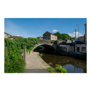 Póster Canal de Rochdale, Luddendenfoot