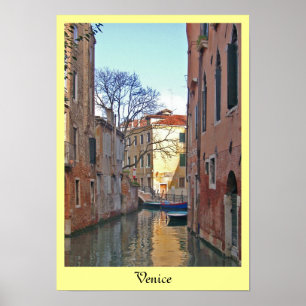 Póster Canal de Venecia