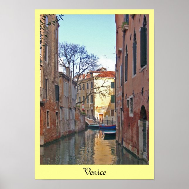 Póster Canal de Venecia (Frente)