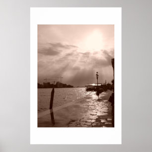 Póster Canal de Venecia